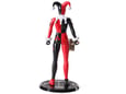 NOBLE COLLECTION licenčna figura DC Suicide Squad Harley Quinn Jester, BendyFigs