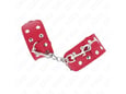 KINK Okovi Za Zapestje With Double Line Red