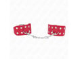 KINK Okovi Za Zapestje With Double Line Red