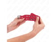 KINK Okovi Za Zapestje With Double Line Red
