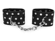KINK Okovi Za Zapestje With Snap Fasten Black