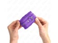 KINK Okovi Za Zapestje Premiuim Fur Lined Purple
