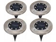 MASTER LED LED solarna talna svetilka 0,8W 35lm IP54 4kom