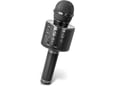 LTC karaoke bluetooth mikrofon z zvočnikom ter rgb osvetlitvijo črn