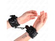 KINK Okovi Za Zapestje Diamond Pattern Black