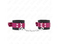 KINK Okovi Za Zapestje Nylon Blackraspberry Rose