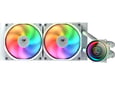 COUGAR GAMING komplet za vodno hlajenje POSEIDON ELITE, 240 mm, ARGB, bela