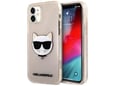 Maska Karl Lagerfeld Glitter Cat za iPhone 12 Mini