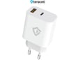 Teracell Kućni punjač Evolution TC-15GP, QC 3.0, PD 3.0, 20W sa kablom Type-C na iPhone Lightning 1.2m