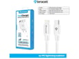 Teracell Kućni punjač Evolution TC-15GP, QC 3.0, PD 3.0, 20W sa kablom Type-C na iPhone Lightning 1.2m