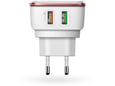 Kućni punjač LDNIO A2405Q dual USB 2.4A FAST CHARGING QC 3.0 + Type-C kabl