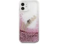 Maska Guess Faceplate Liquid Glitter Vintage Script za iPhone 12 mini