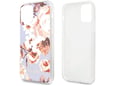 Maska Guess Faceplate Bloom za iPhone 11 Pro lila