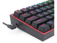 Mehanicka Gaming tastatura Redragon Fizz Pro K616 RGB Wireless/ Wired crna
