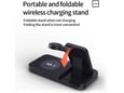 Bežični punjač B-19 4u1 za 2x iPhone,Airpods,Apple Watch 15W