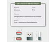 Adapter Ldnio LC150 Type-C na USB