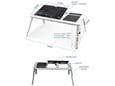 Postolje cooler za laptop E-table sto sa dva coolera LD-09 Desk 285x316x36mm