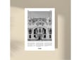 Imagio Studio poster Subotica B&W 21x30 cm, visokokvalitetni art papir