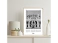 Imagio Studio poster Subotica B&W 21x30 cm, visokokvalitetni art papir