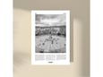 Imagio Studio poster Kraljevo B&W 30x40 cm, visokokvalitetni art papir