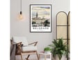 Imagio Studio poster Over the River Sava - Belgrade 21x30 cm, visokokvalitetni art papir