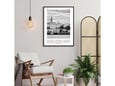 Imagio Studio poster Belgrade - Over the River B&W 21x30 cm, visokokvalitetni art papir
