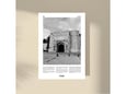 Imagio Studio poster Niš B&W 21x30 cm, visokokvalitetni art papir