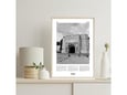 Imagio Studio poster Niš B&W 21x30 cm, visokokvalitetni art papir
