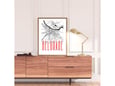 Imagio Studio poster Belgrade Map 21x30 cm, visokokvalitetni art papir