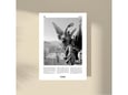 Imagio Studio poster Kruševac B&W 30x40 cm, visokokvalitetni art papir