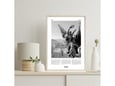 Imagio Studio poster Kruševac B&W 30x40 cm, visokokvalitetni art papir