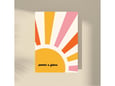 Imagio Studio poster "Pamet u glavu" Sun 21x30 cm, visokokvalitetni art papir