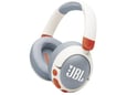 JBL otroške brezžične naglavne slušalke z mikrofonom Junior 470NC, bela ANC