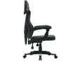 CANYON gaming stol Flow MCH01, črna/bela