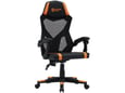CANYON gaming stol Flow MCH01, črna/oranžna