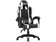 CANYON gaming stol Core SGCH2, črna/bela