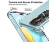 ONASI silikonski ovitek Antishock za Honor 200 Smart, prozorna