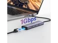 UGREEN USB-C Hub 6-v-1 (100 W PD, 4K@30Hz HDMI) 15598