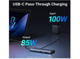 UGREEN priklopna postaja 6v1 USB-C 100W PD 45379
