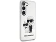 KARL LAGERFELD ovitek Glitter IML NFT Full Bodies za iPhone 13, prozorna, KLHCP13MHNKCTGT