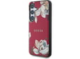 GUESS ovitek Printed Flower za Samsung Galaxy S25 5G, roza, GUHMS25SPGNMPLMF