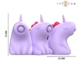 INTENSE Klitoralni Stimulator Sweetie Unicorn Purple