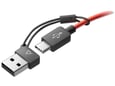 POLY žične naglavne slušalke z mikrofonom Blackwire 5220, črna