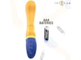 INTENSE Vibrator Fun Shaggy G-spot Yellow
