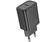 HOCO polnilec adapter N63 GaN PD 30W USB-A, Type C za Samsung - črn