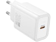 HOCO polnilec adapter N60 GaN PD 20W Type C za Samsung, iPhone - bel