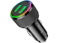 HOCO avtomobilski polnilec NZ14 Guerrero, 36 W, QC, 2x USB-A