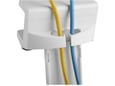 MAXTRACK nosilec za razdelilce, NVZ 2W, bela