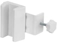 MAXTRACK nosilec za razdelilce, NVZ 5W, bela