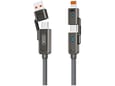 XO USB kabel 4v1, USB/USB-C/Lightning/USB-C, 1m, NB275